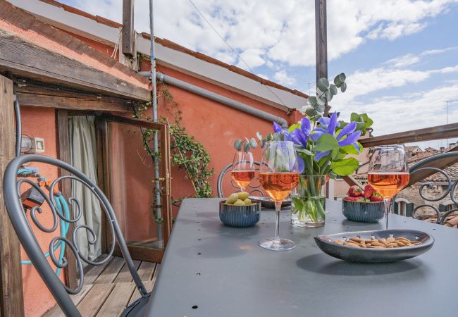 Ferienwohnung in Venedig - Ca' Grassi 3 Venetian Terrace Ferienwohnung in Venedig - Ca' Grassi 3 Venetian Terrace