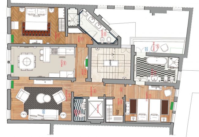 Ferienwohnung in Venedig - La Dimora di San Maurizio 3 Ferienwohnung in Venedig - La Dimora di San Maurizio 3