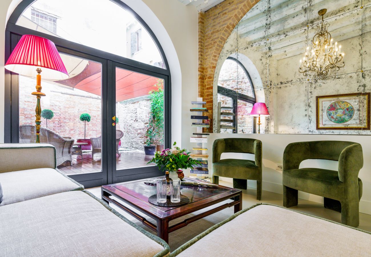 Ferienwohnung in Venedig - Corte della Palma Superb Venetian Garden Ferienwohnung in Venedig - Corte della Palma Superb Venetian Garden