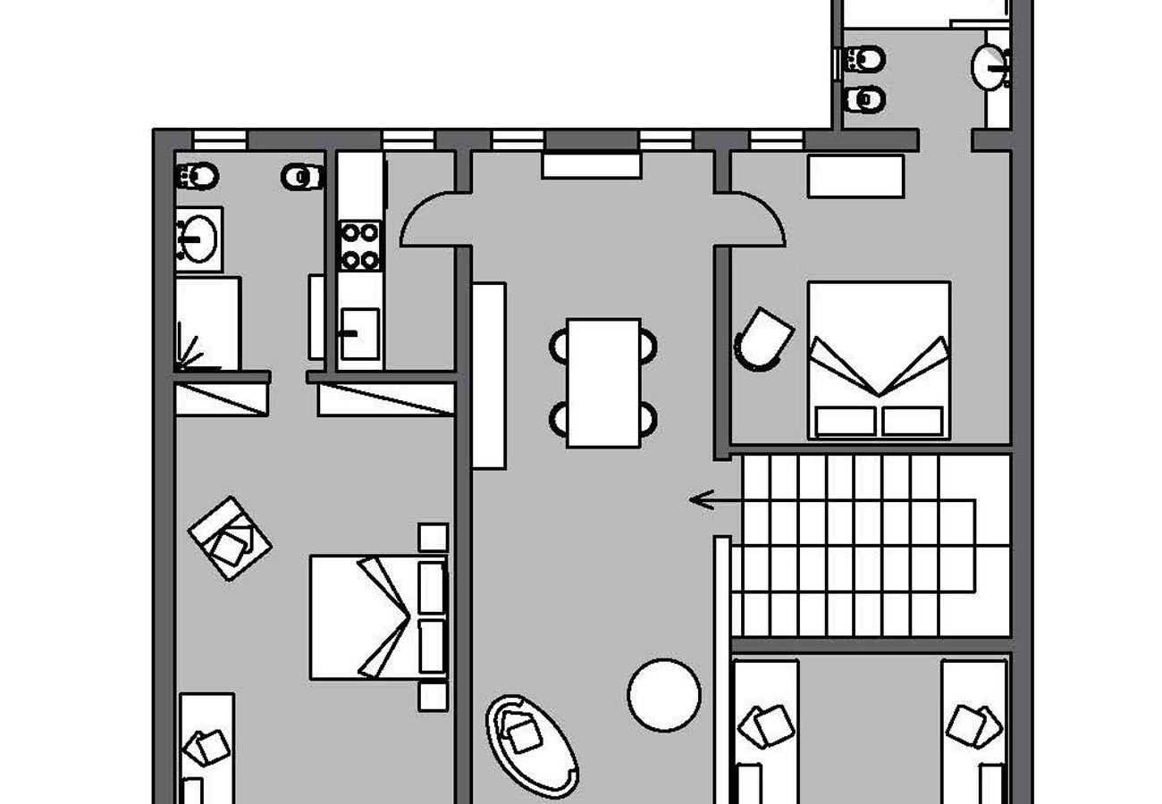 Ferienwohnung in Venedig - Casa della Sensa 1 Garden & Canal View Ferienwohnung in Venedig - Casa della Sensa 1 Garden & Canal View