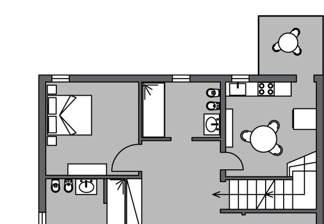 Ferienwohnung in Venedig - Casa della Sensa 2 Terrace Ferienwohnung in Venedig - Casa della Sensa 2 Terrace