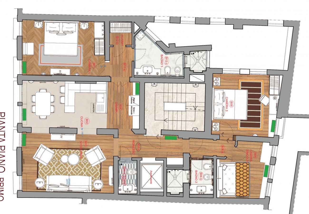 Appartement à Venise - La Dimora di San Maurizio 1 Appartement à Venise - La Dimora di San Maurizio 1