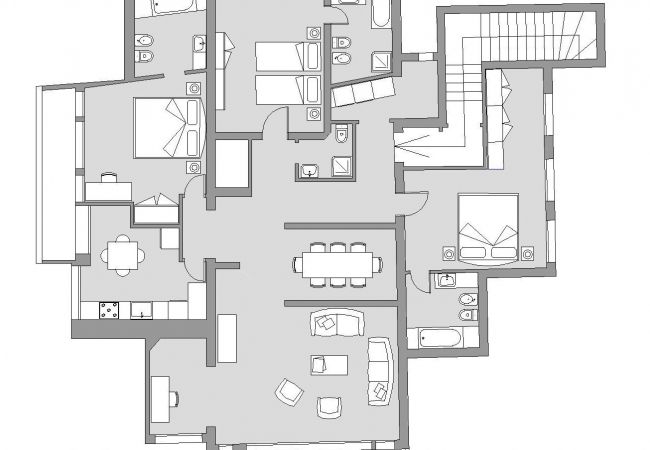 Appartamento a Venezia - Ca' Cerchieri Terrace Canal View Appartamento a Venezia - Ca' Cerchieri Terrace Canal View