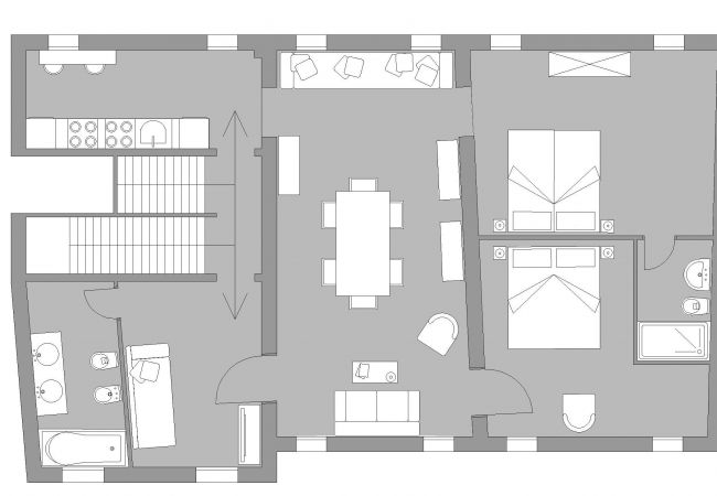 Apartment in Venice - Ca' Via della Seta Canal View  Apartment in Venice - Ca' Via della Seta Canal View